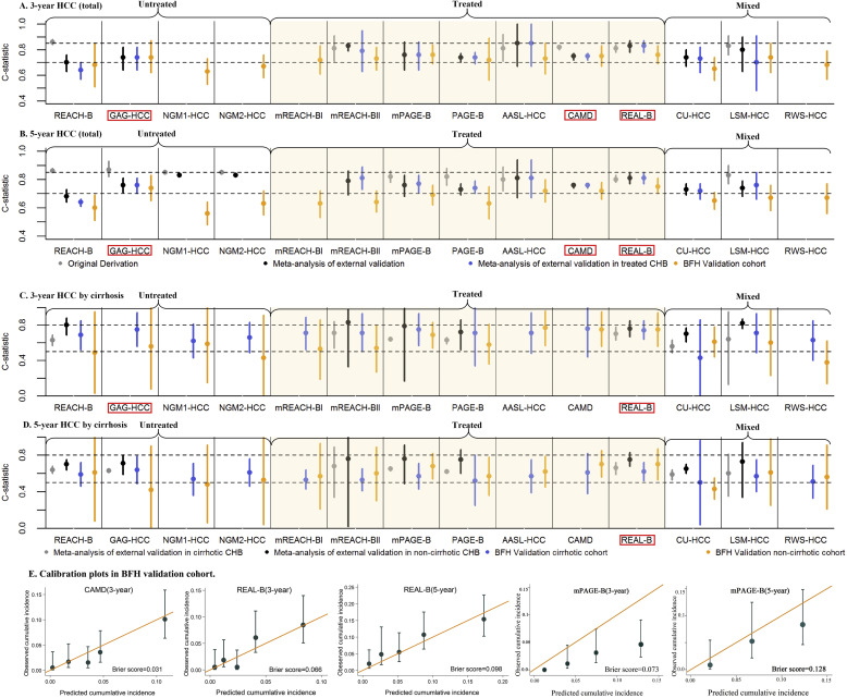 Hepatocellular Carcinoma Prediction Models in Chronic Hepatitis B: A Systematic Review of 14 Models and External Validation