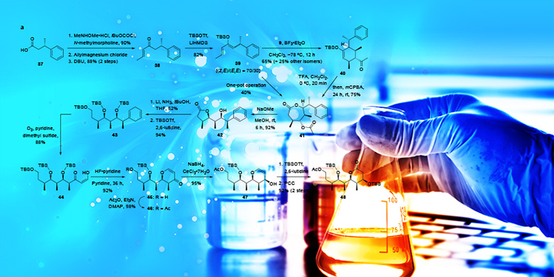 Contradictory Diels-Alder Reactions and Stereoselective “One-pot” Synthesis of Building Blocks for Antibiotics