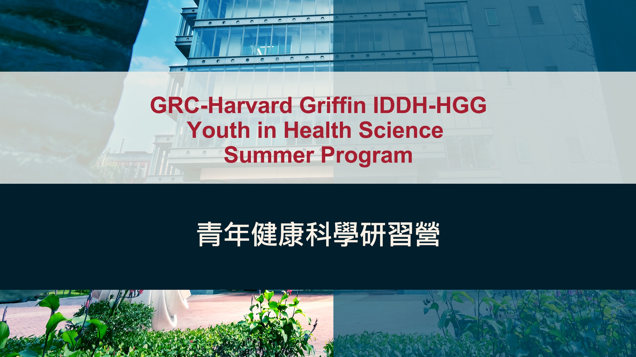 青年健康研習營(哈佛營)