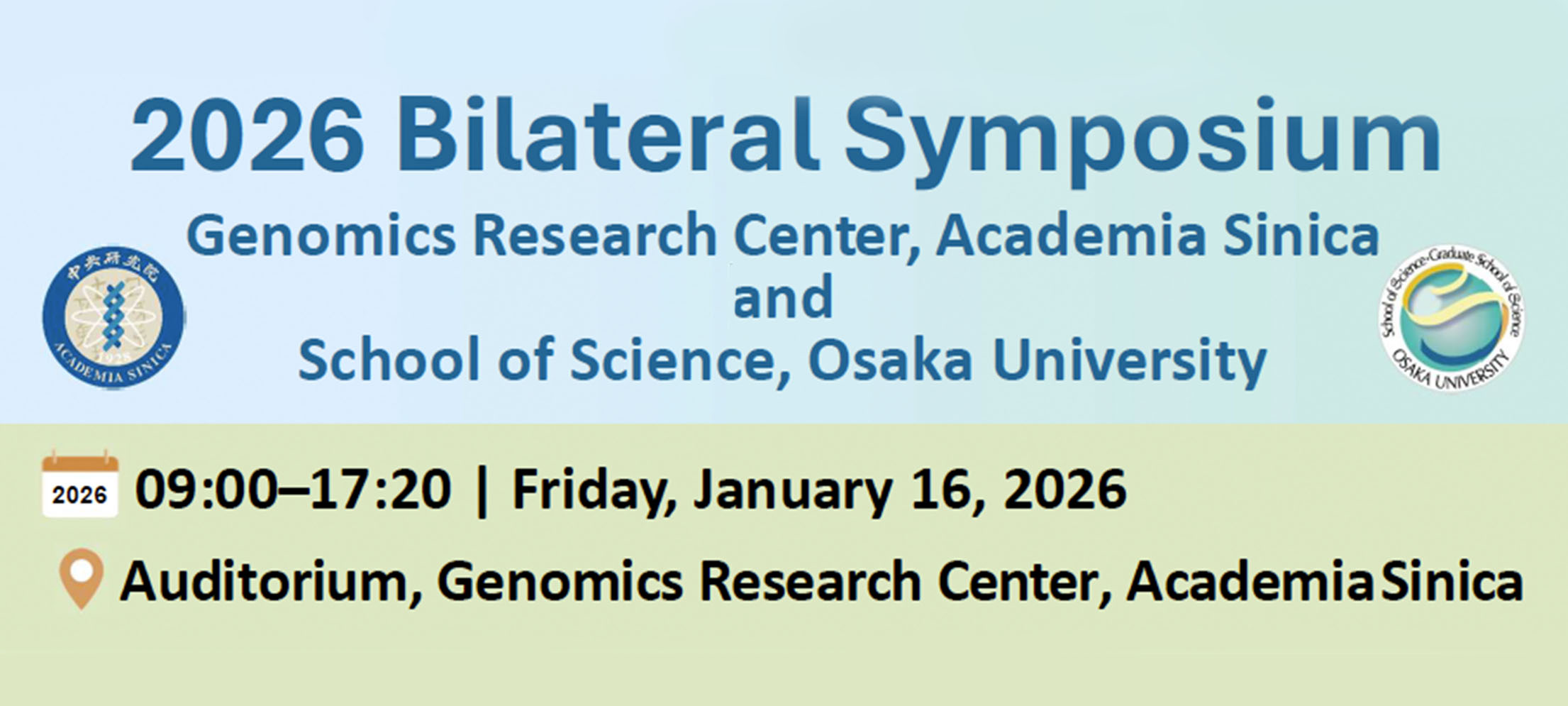 2026 AS-Osaka Bilateral Symposium