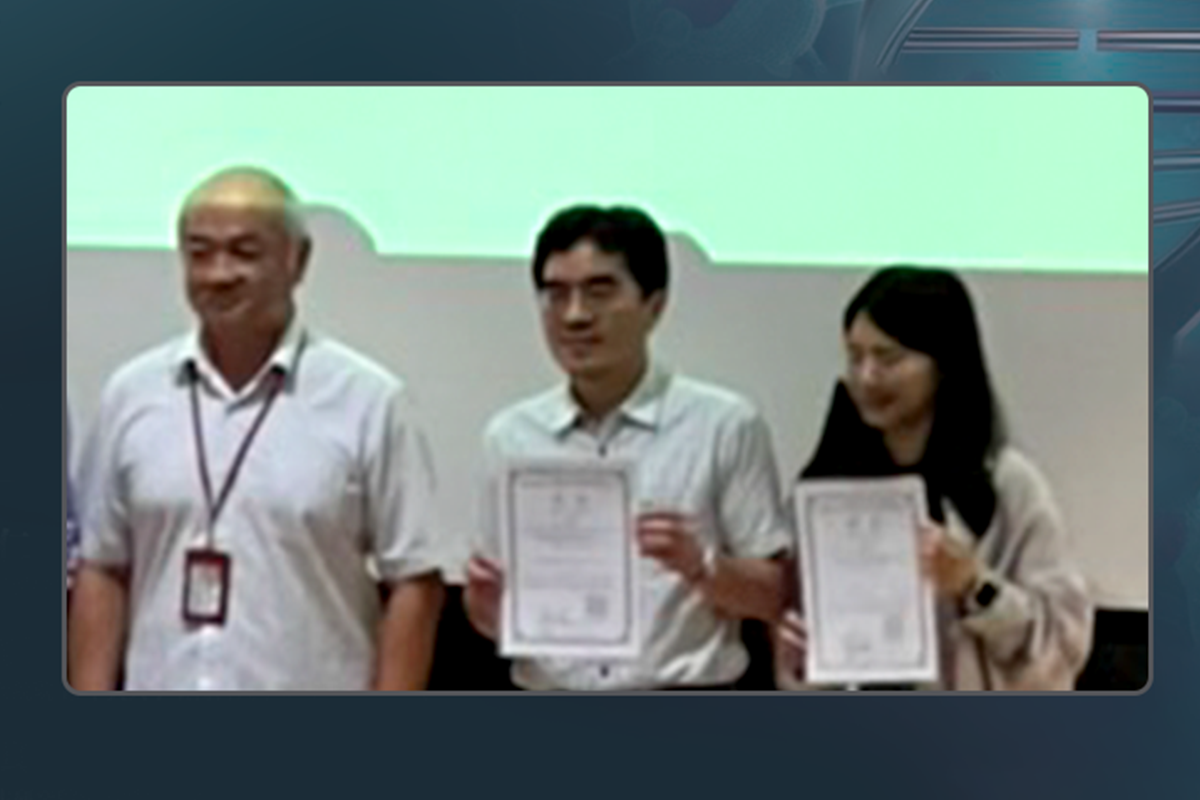 Dr. Yu-Jen Chang from Dr. Yun-Ru (Ruby) Chen‘s Lab receives the Outstanding in the Student Oral Competition, 2024 TSBMB Autumn Camp